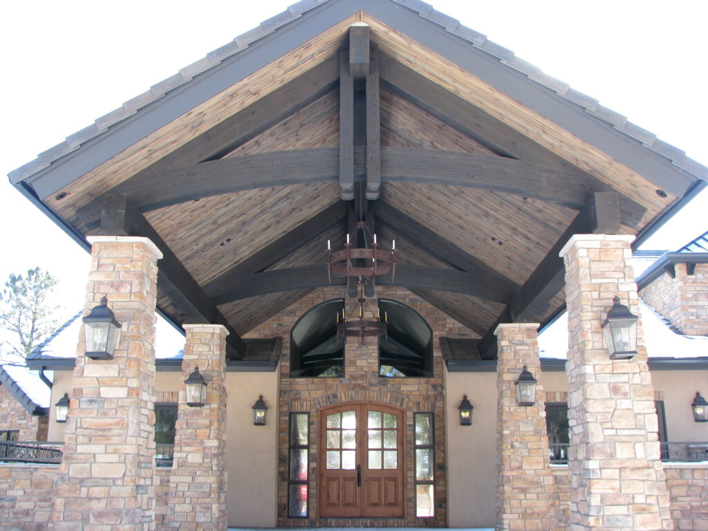 Timber Truss Front