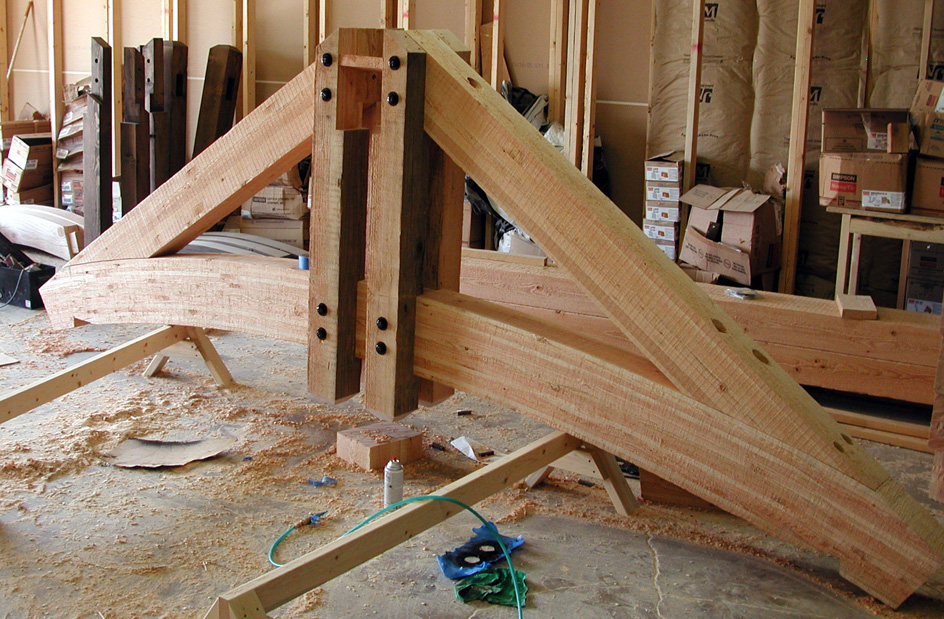 Timber Trusses in Production