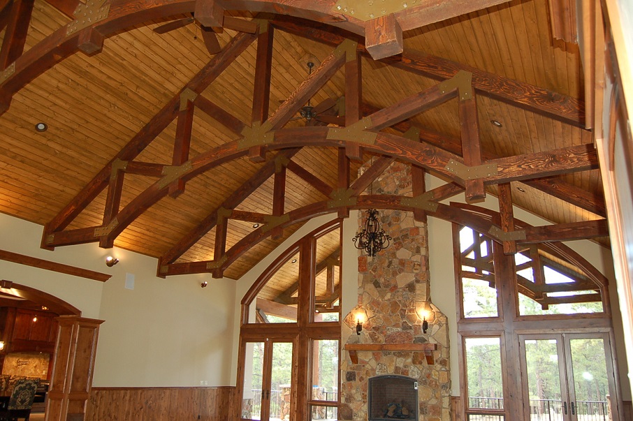 Interior Decorative Timber Trusses